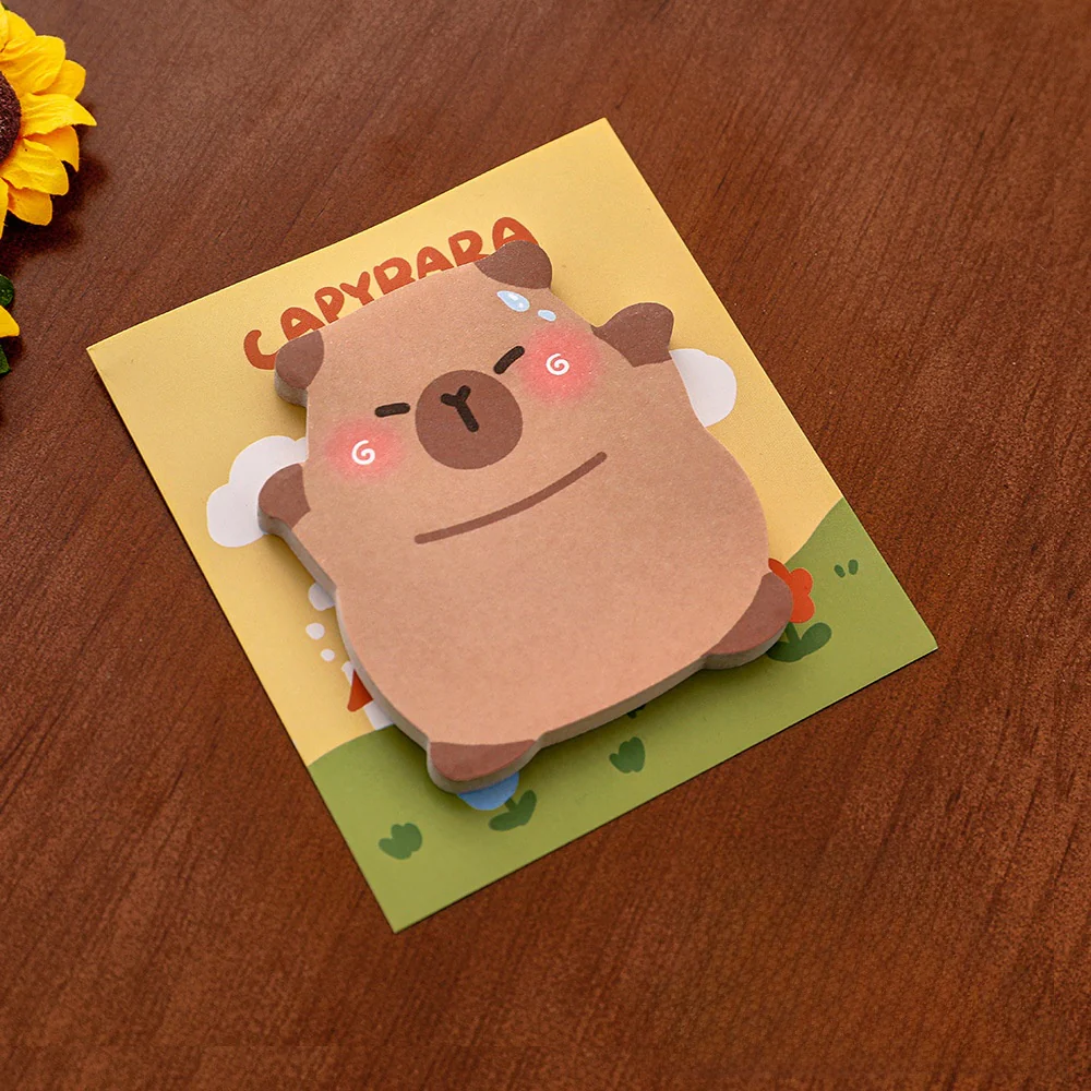 Söta Capybara Post-it lappar - Image 5