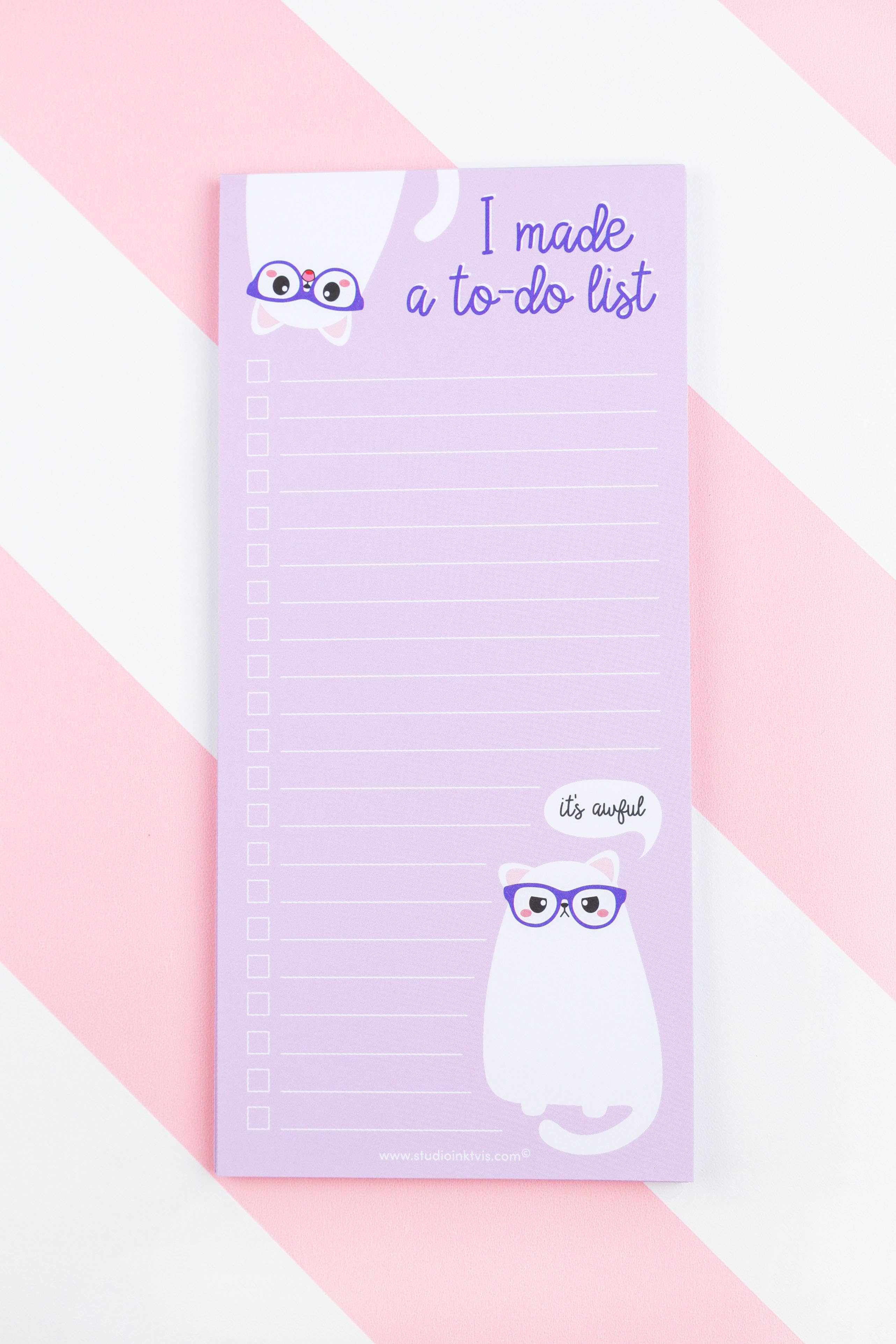 Grumpy Cat att göra-lista block – Roligt anteckningsblock för kattälskare - Image 2