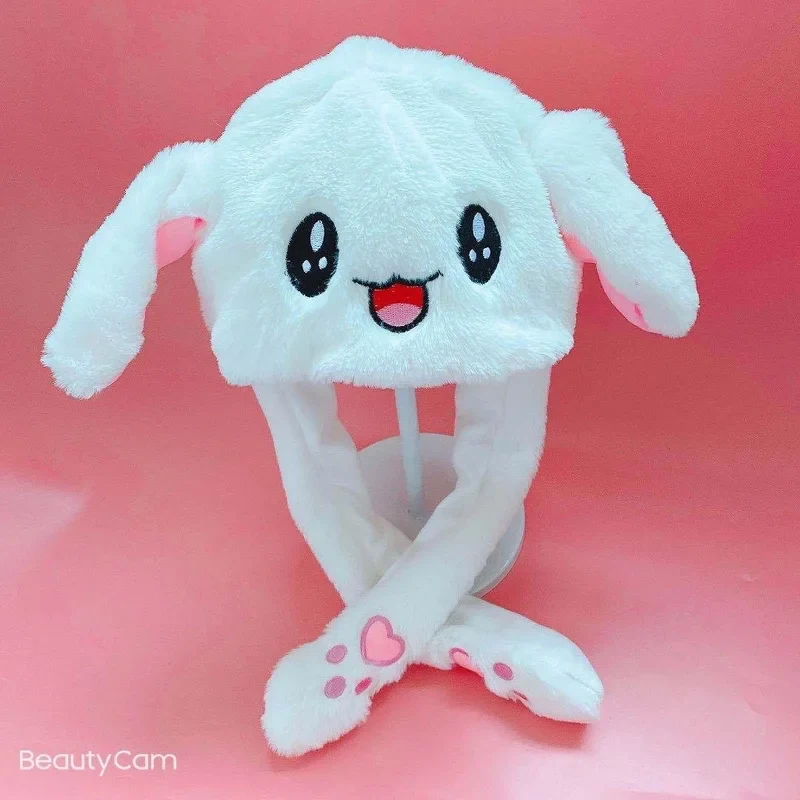 Kawaii Kaninmössa med Viftande Öron - Söt Accessoar för Cosplay och Vardag