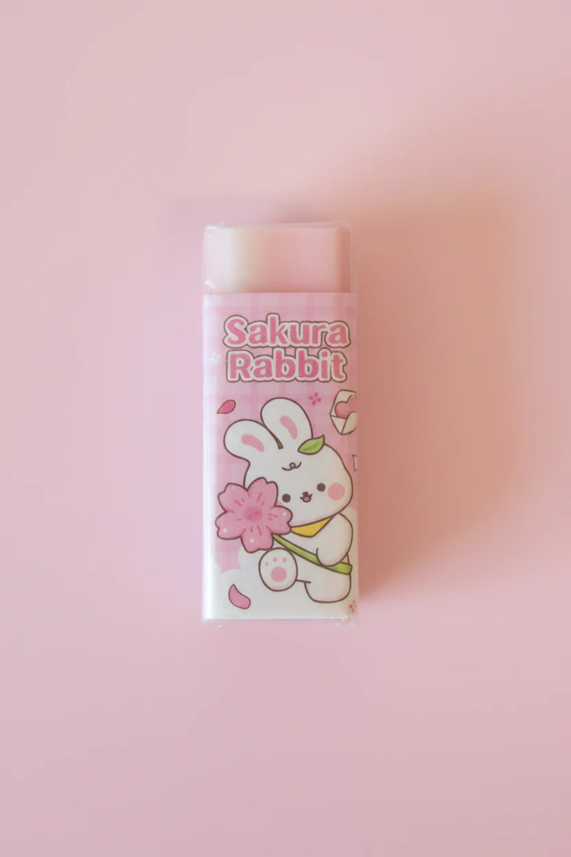 Kawaii kanin suddgummi - Gulligt skrivbordstillbehör för skola och kontor (kopia)