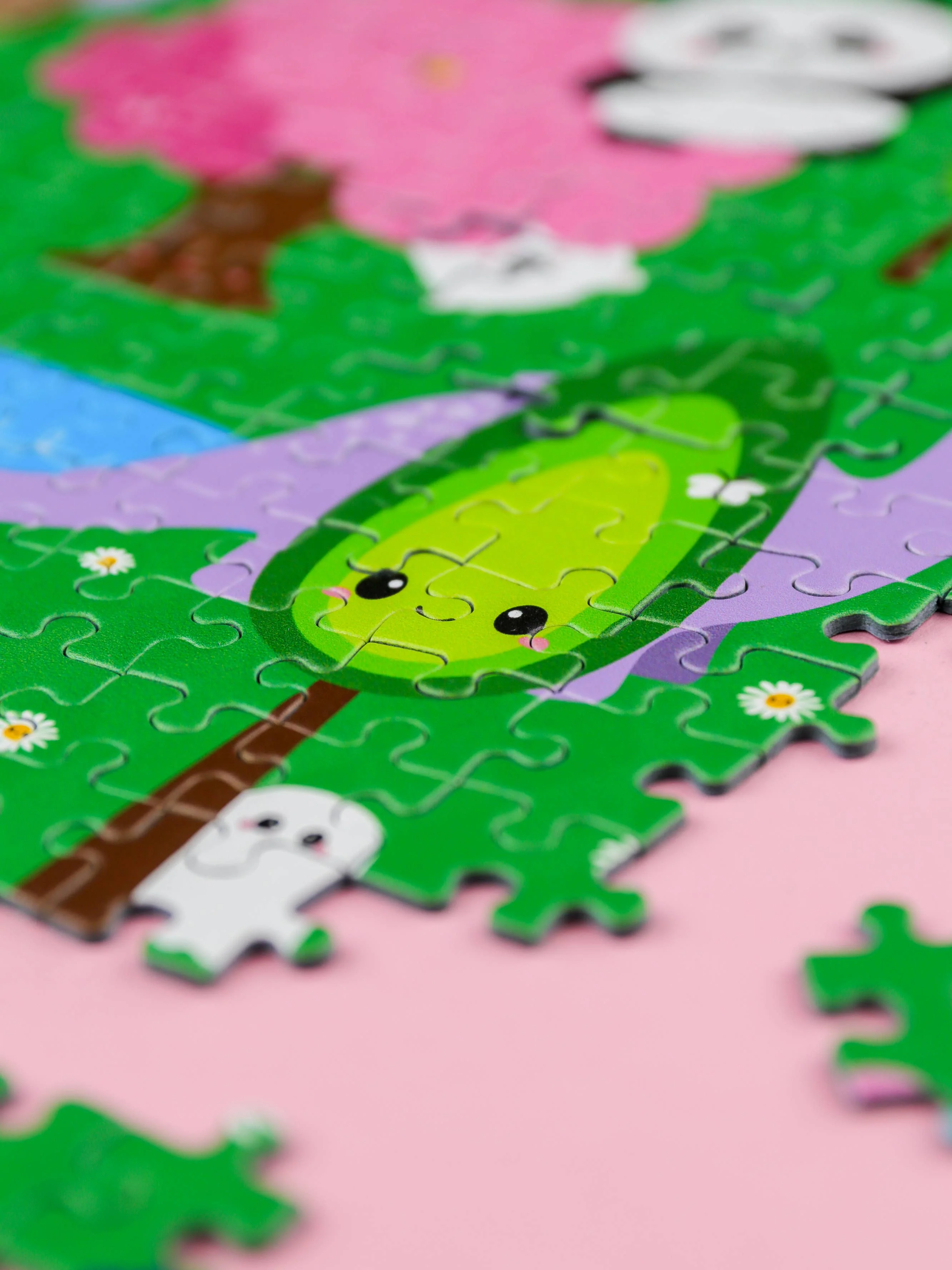 Kawaii pussel 1000 bitar – Söta figurer, färgglatt och roligt! - Image 10