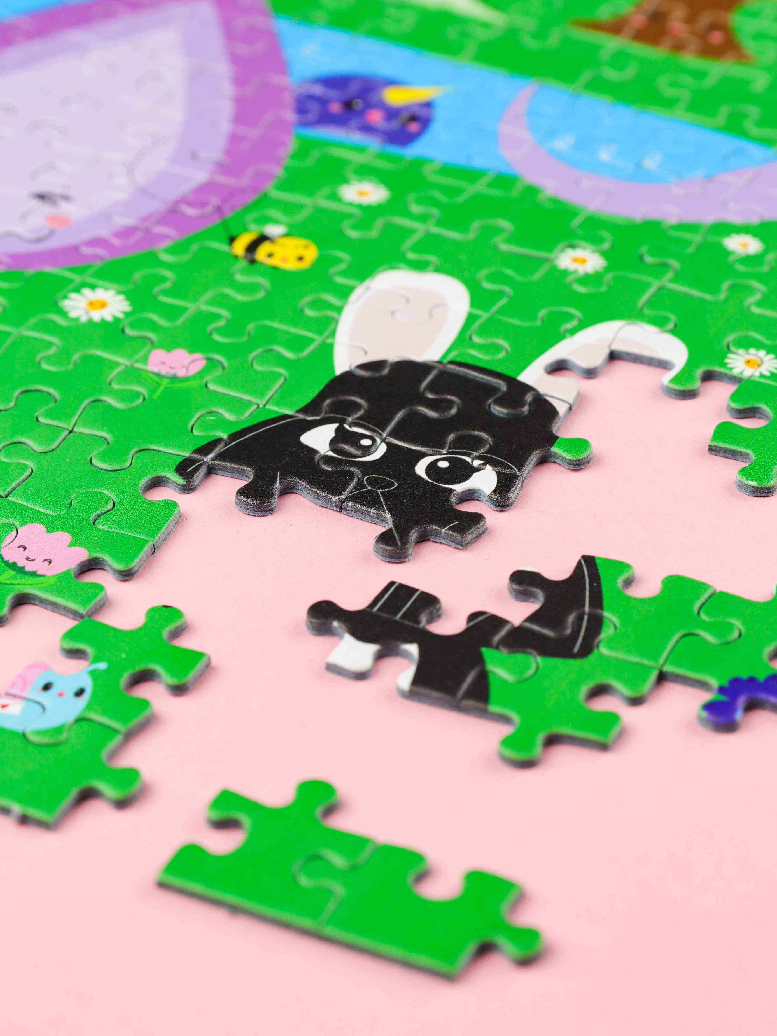 Kawaii pussel 1000 bitar – Söta figurer, färgglatt och roligt! - Image 13