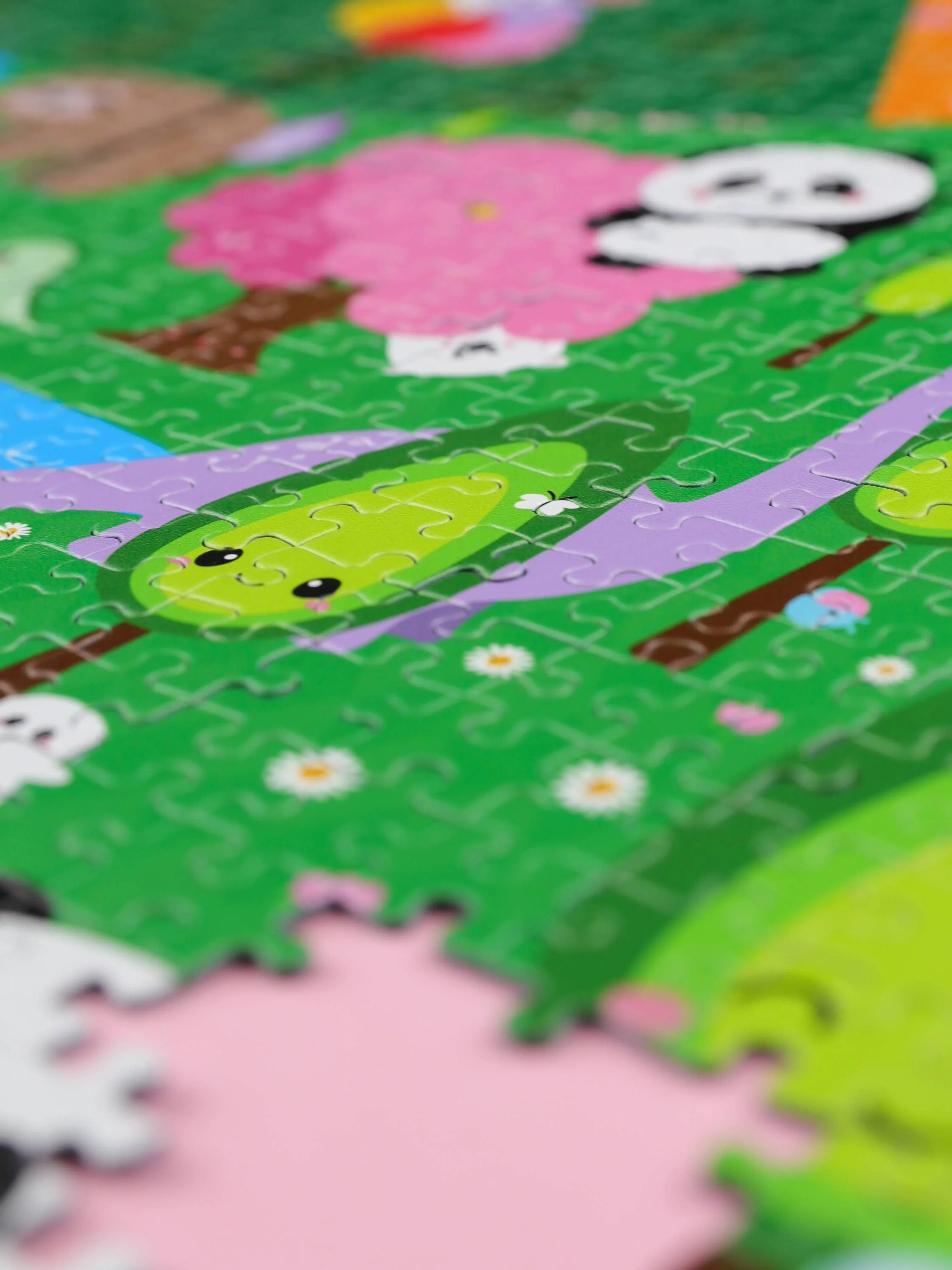 Kawaii pussel 1000 bitar – Söta figurer, färgglatt och roligt! - Image 6