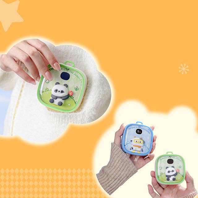 Kawaii Panda USB-handvärmare med justerbar värme, perfekt för vinter och jul - Image 3