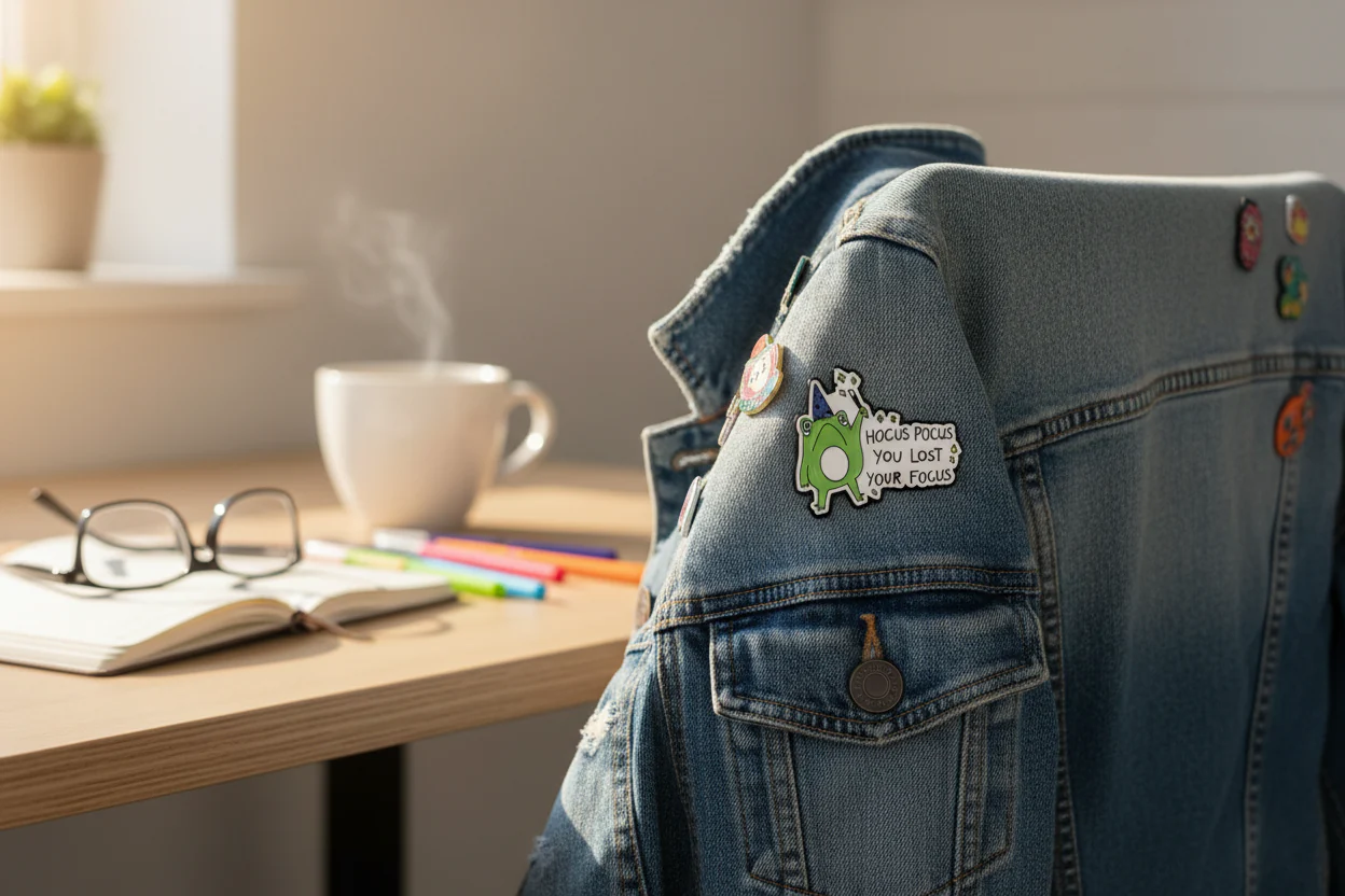 Pin- "Hocus Pocus you lost your Focus" - Image 2
