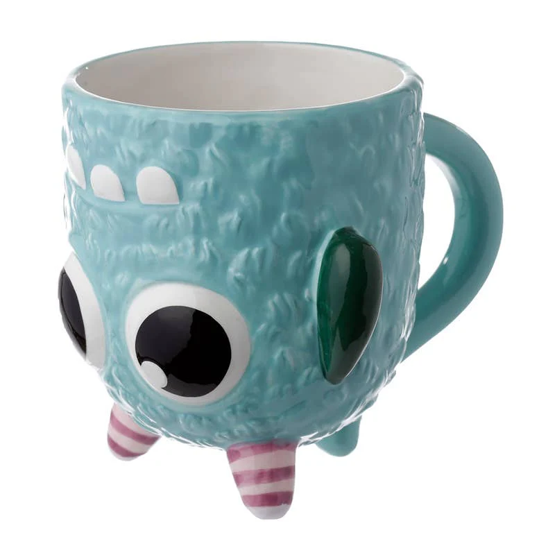 Monster blå keramisk mugg 550 ml - Image 4