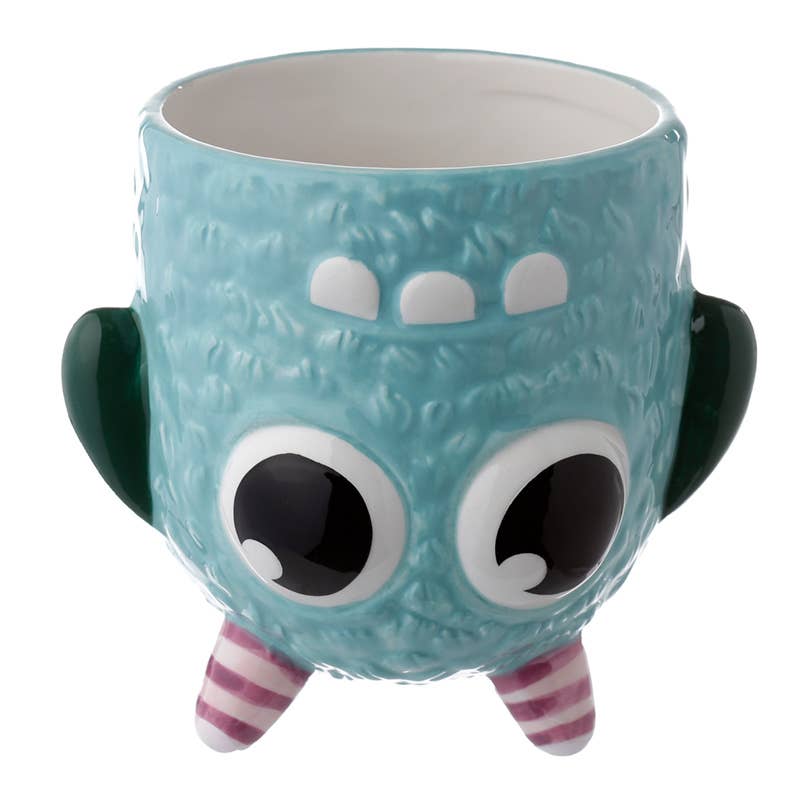 Monster blå keramisk mugg 550 ml - Image 5