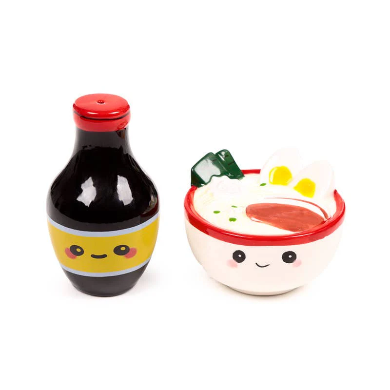 Nori Ramen och soja - Foodiemals Keramiska Salt - & Pepparkar - Image 2