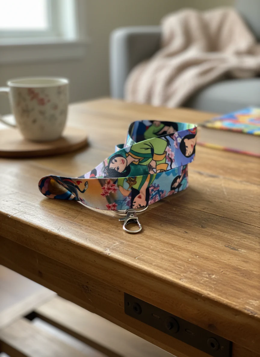 Disney Mulan - Nyckelband 45cm Kawaii Accessoar för Fans - Image 2