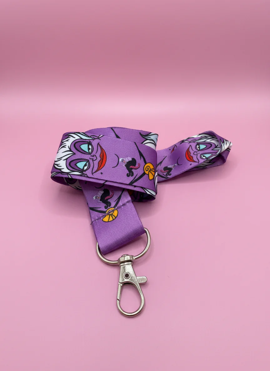 Disney Ursula Nyckelband 45cm - Den Lilla Sjöjungfrun Accessoar