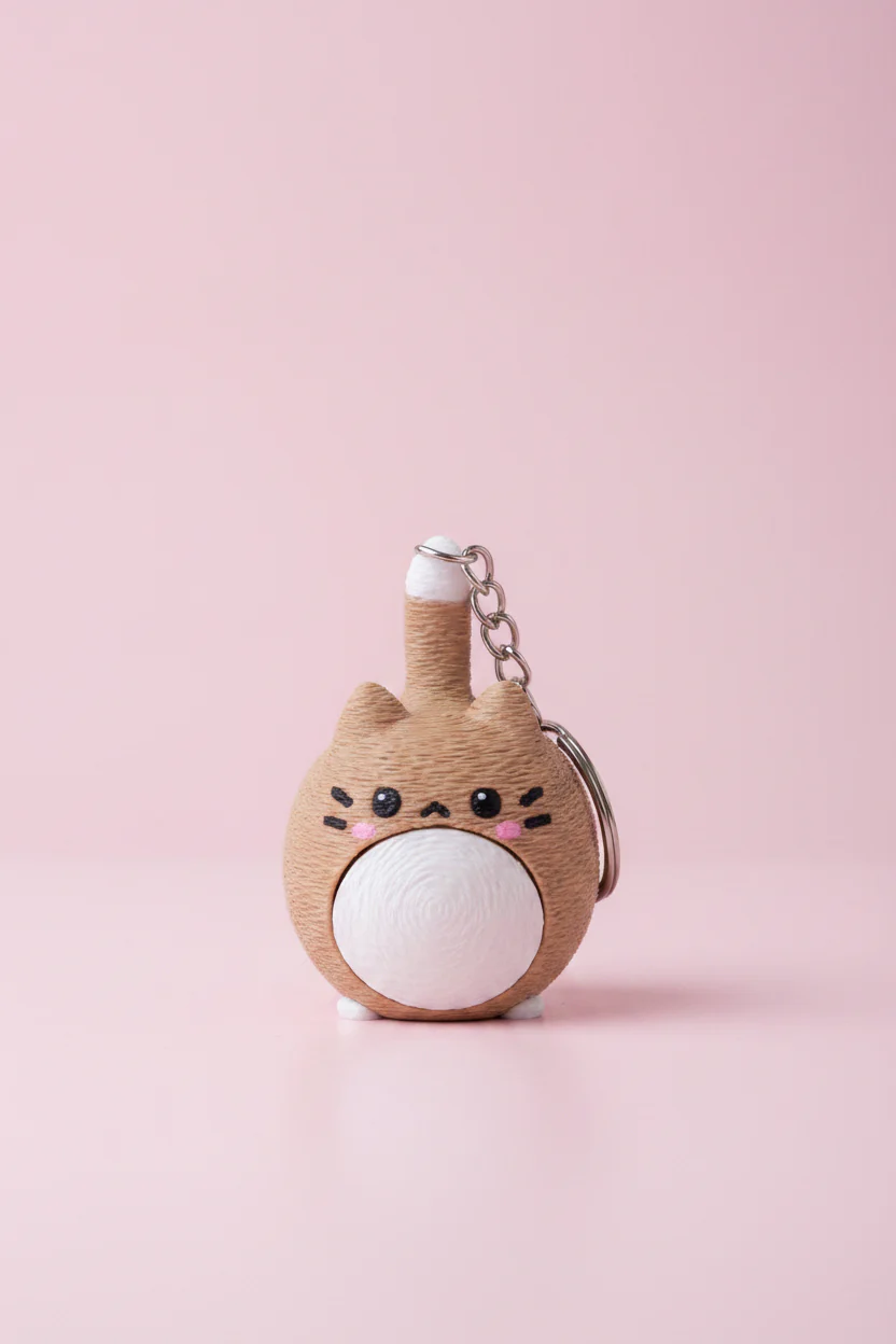 Nyckelring Katt Clicker (Chonky cat) - Image 2