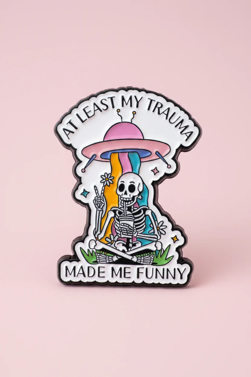 Pin - ”At least my trauma made me funny”