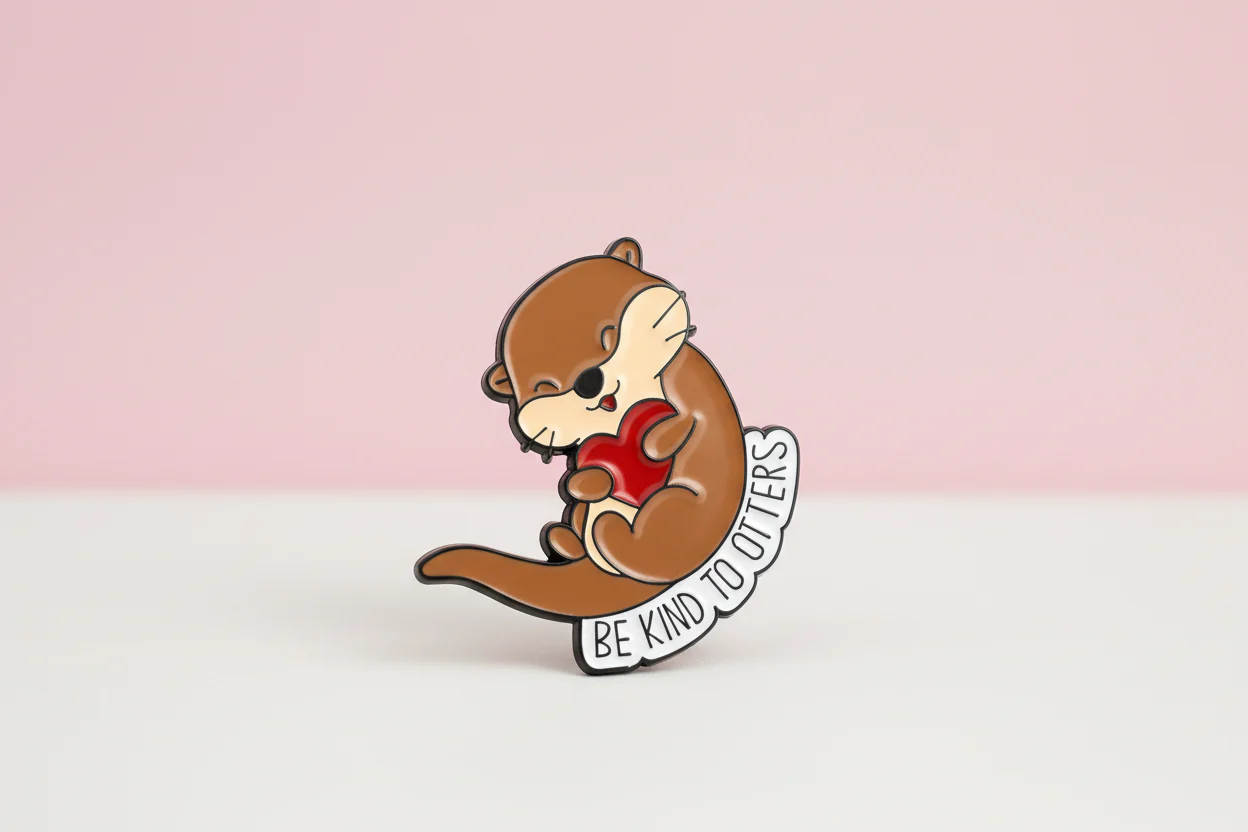 Pin - "Be Kind to Otters"