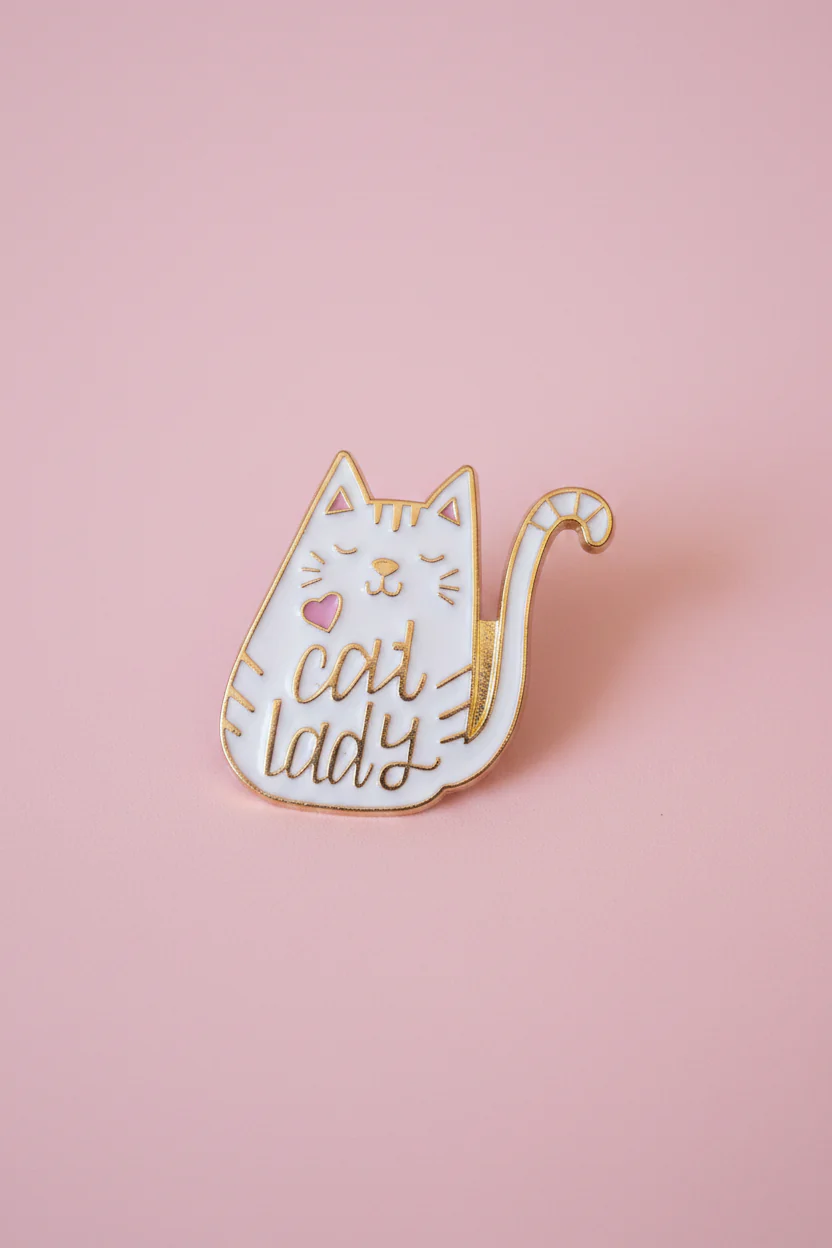 Pin - ”Cat lady”