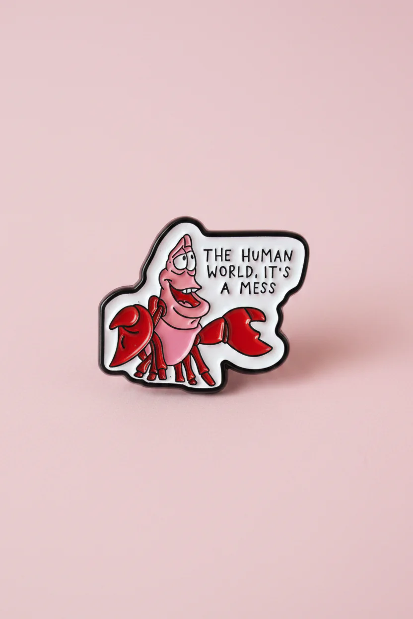 Pin - ”The human world, it’s a mess”
