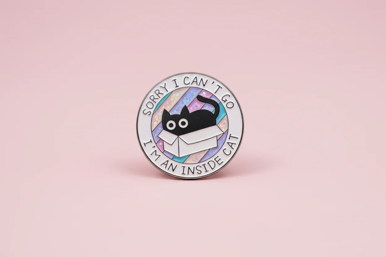 Pin - ”Sorry I can’t go, I’m an inside cat”