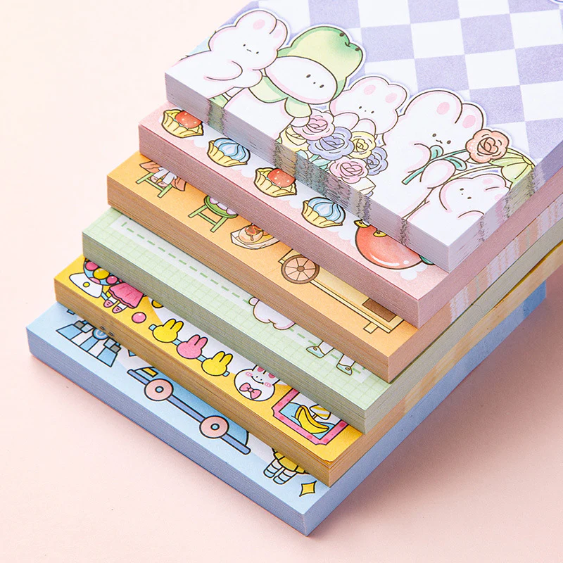 Kawaii notepads- Sött Anteckningsblock i fyra designs
