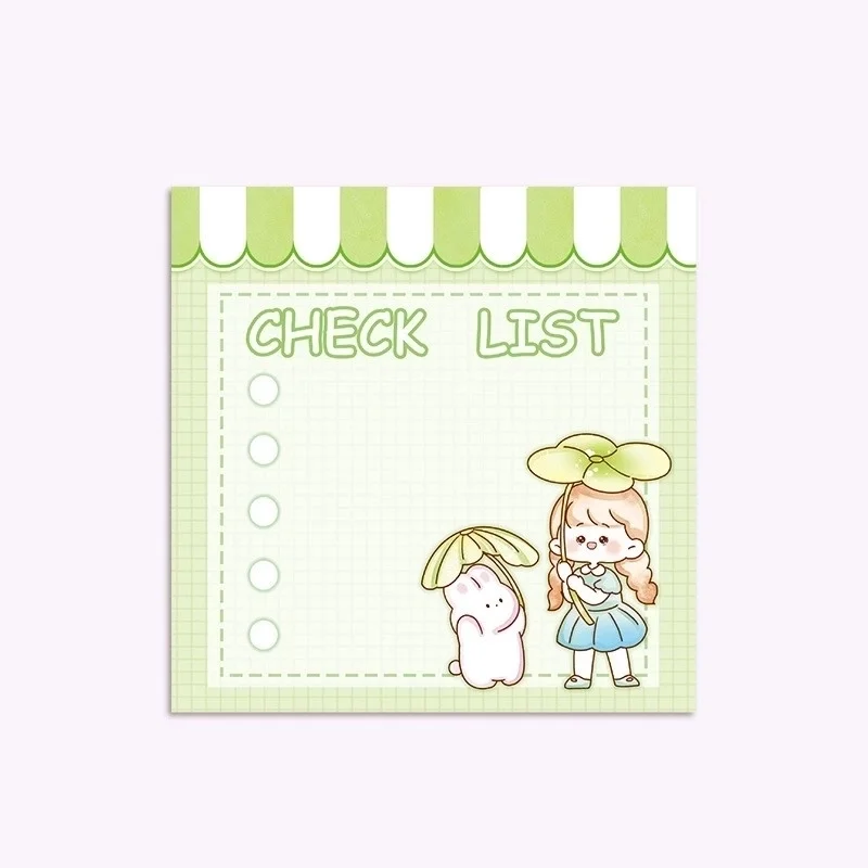 Kawaii notepads- Sött Anteckningsblock i fyra designs - Image 2