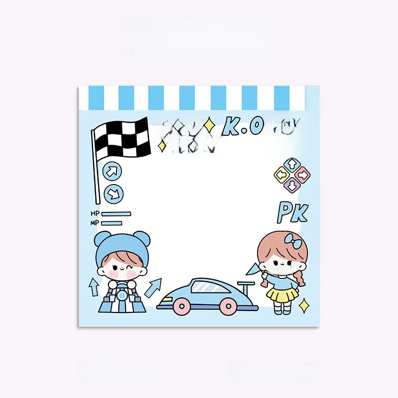 Kawaii notepads- Sött Anteckningsblock i fyra designs - Image 5