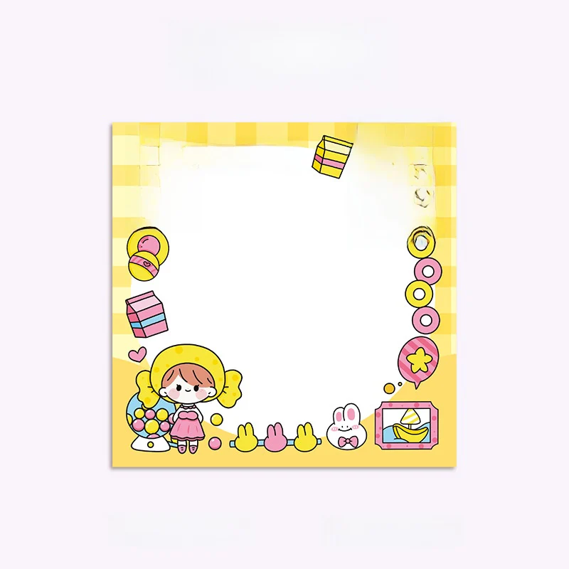 Kawaii notepads- Sött Anteckningsblock i fyra designs - Image 6