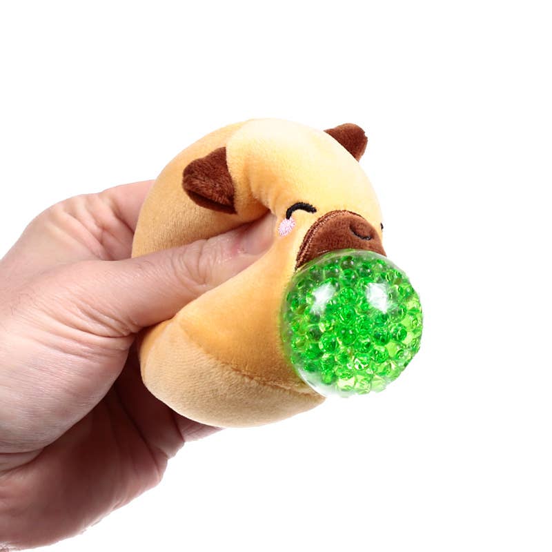 Queasy Squeezies Adoramals Capybara Plysch Squeezy-leksak - Image 3