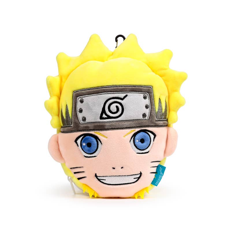 Naruto plysch resekudde med ögonmask – mjuk och bekväm anime-stil - Image 4