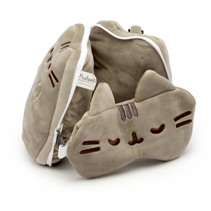 Pusheen nackkudde & ögonmask - Image 3