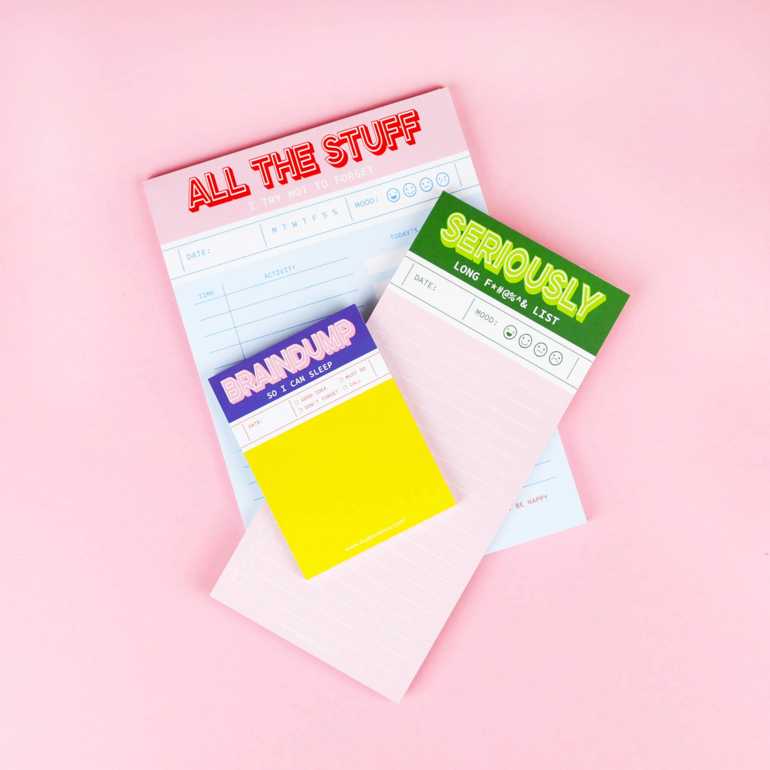 Anteckningsblock A5 - "All the stuff i try not to forget" - Image 5