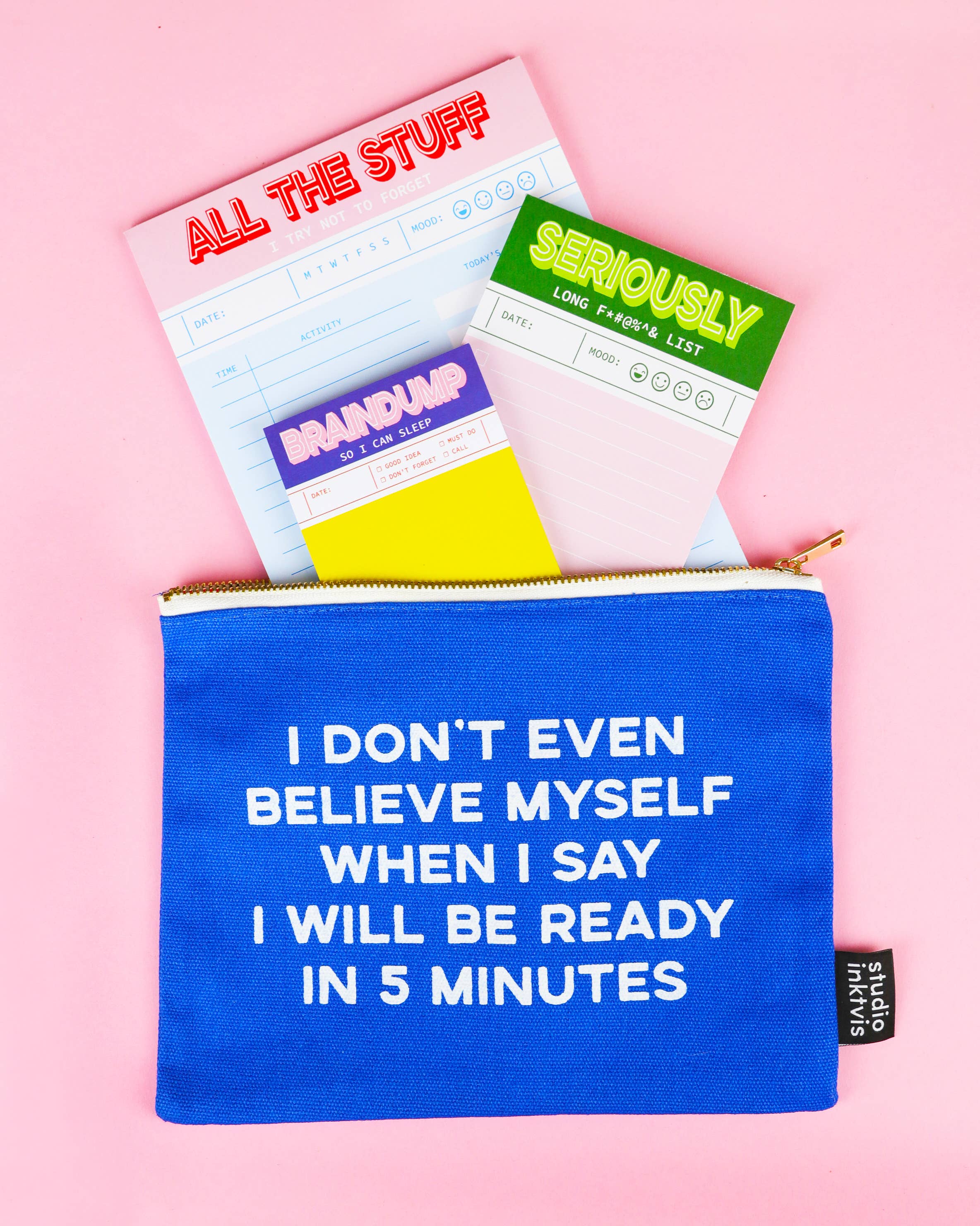 Anteckningsblock A5 - "All the stuff i try not to forget" - Image 7