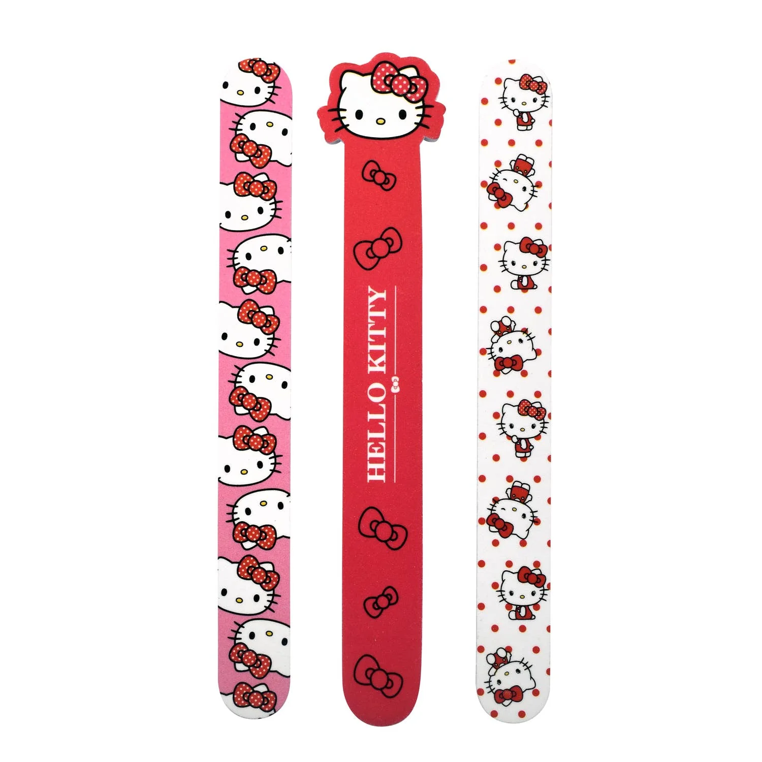 Set med 3 Hello Kitty nagelfilar