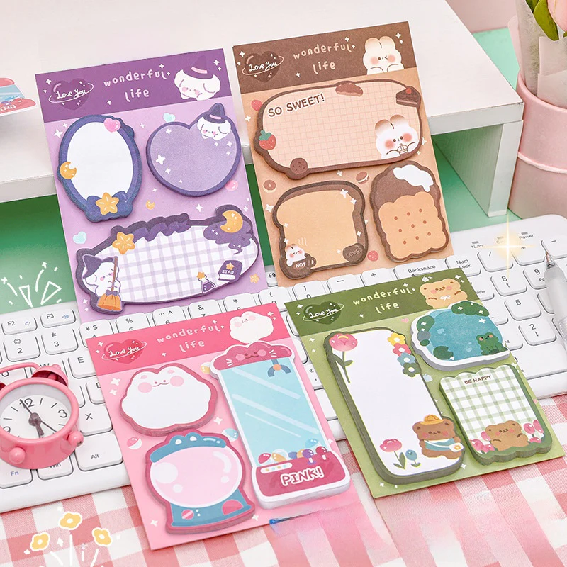 Kawaii Post-it - Sött Anteckningsset
