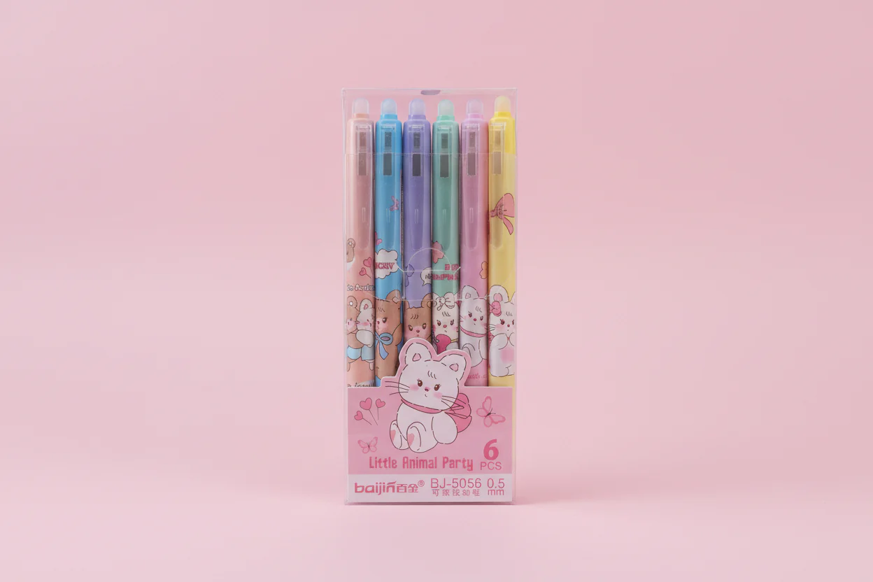 Pennor i 6 pack - Suddbara - Animal Party