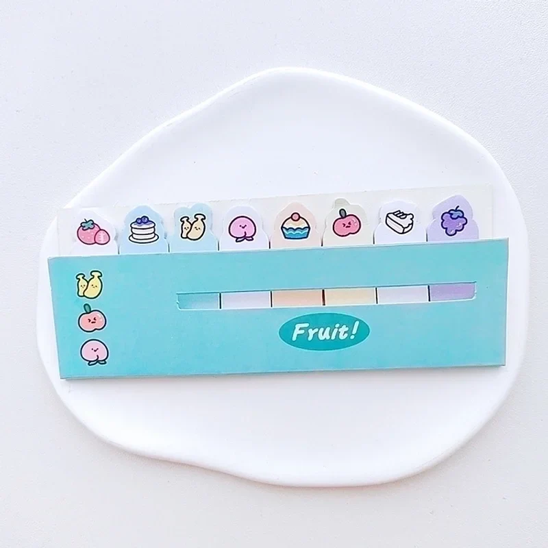 Söta mini-postit med fruktdesign