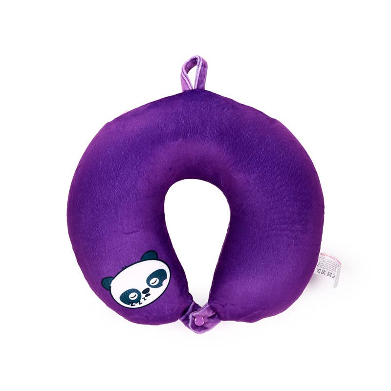 Swapseazzz Susu the Panda - 2-i-1 plyschkudde och nackstöd för resor - Image 3