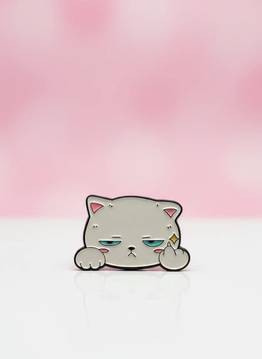 Pin - Vit katt