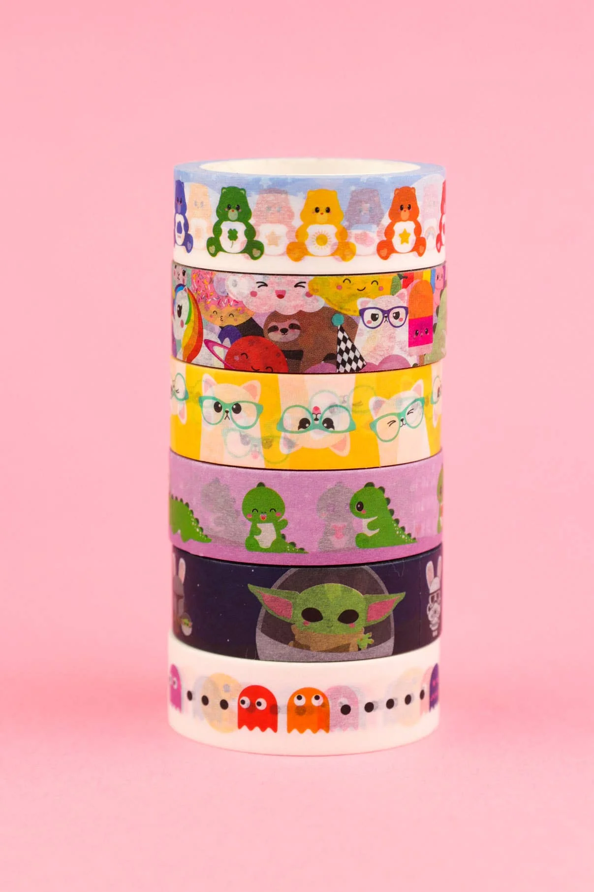 Washi-tejp Baby Yoda Grogu från Mandalorian - Image 10
