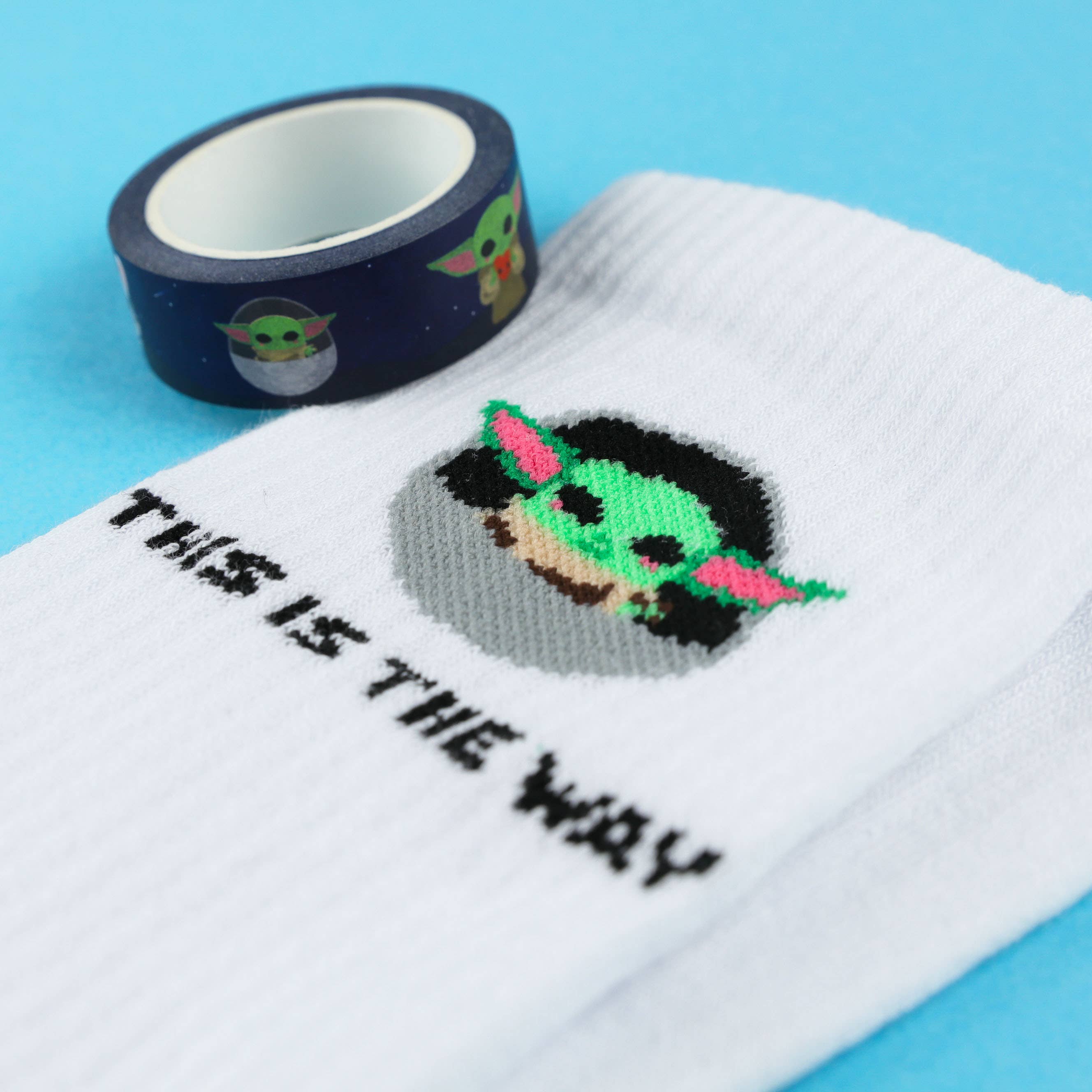 Washi-tejp Baby Yoda Grogu från Mandalorian - Image 3